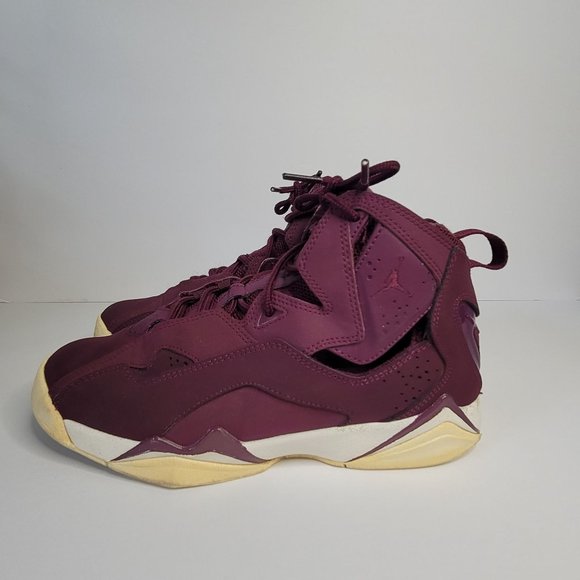 Jordan Other - Nike Air Jordan True Flight Burgundy Bordeaux 6Y
